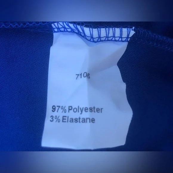 NWT PrettyGarden Blue One Shoulder Dress - Picture 13 of 14